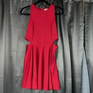 Red dress, medium